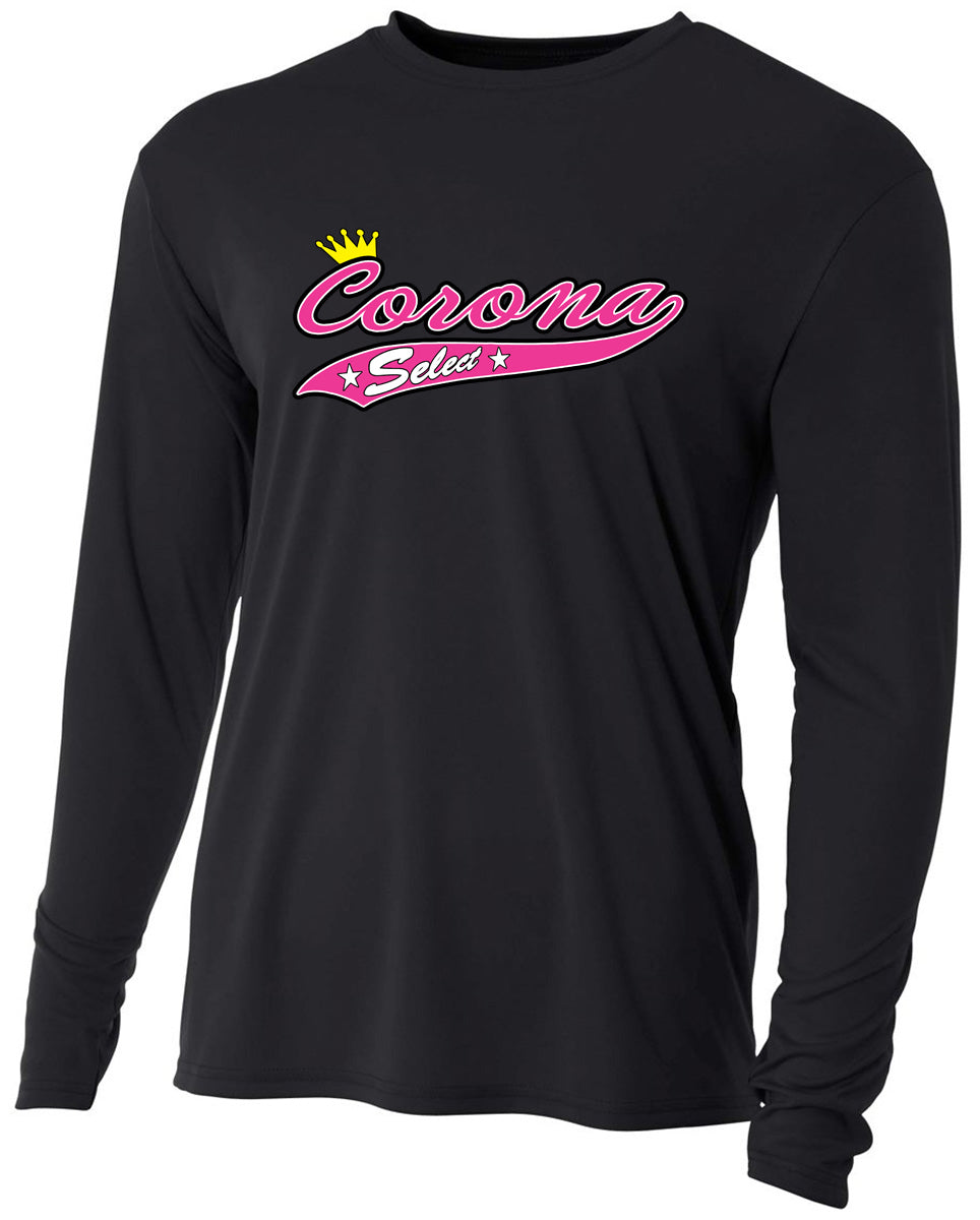 Select Long Sleeve T-Shirt - Black