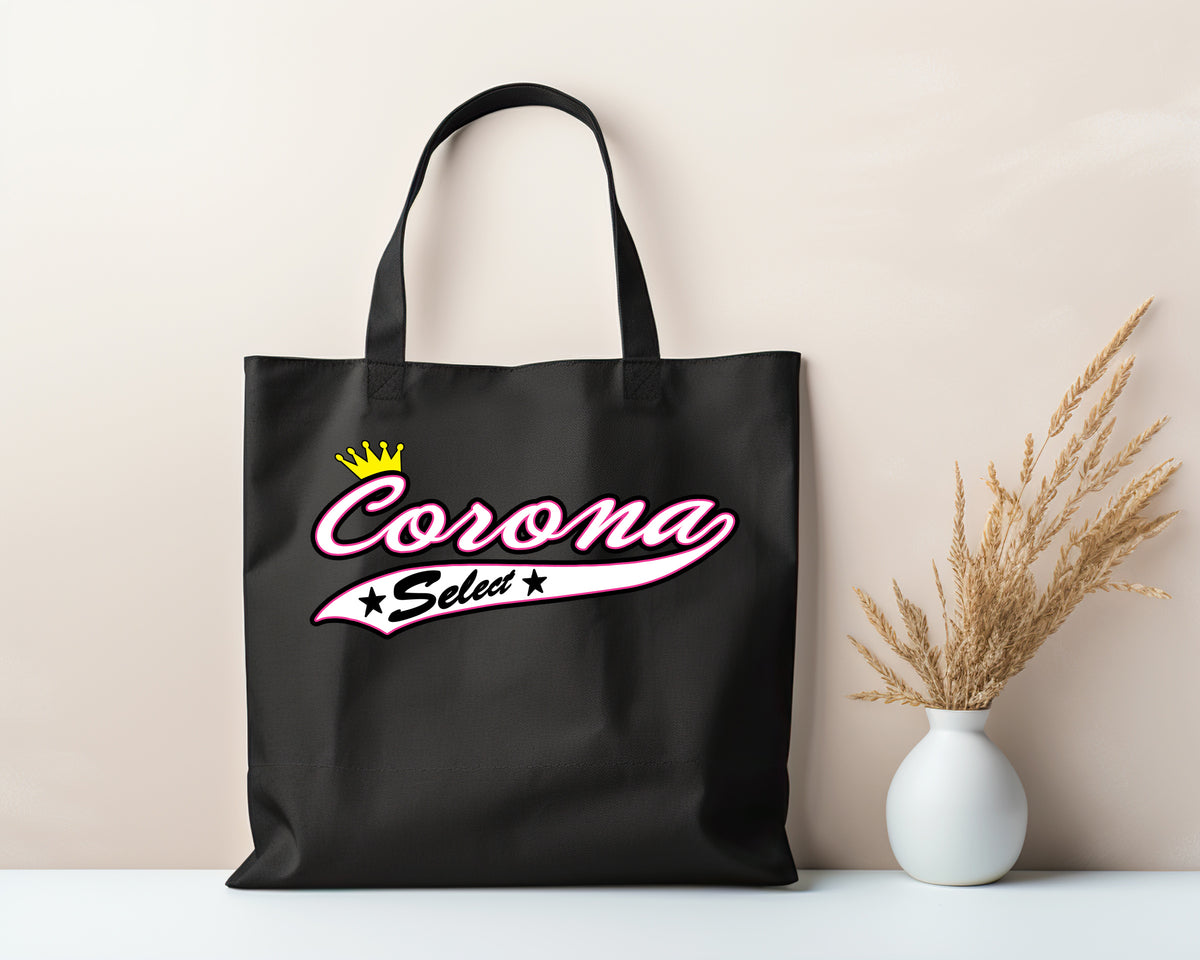 Corona Select Zippered Bag - Black (Style 2)