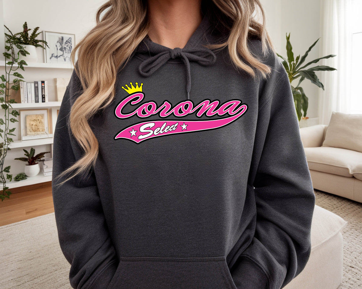 Corona Select Pullover Hoodie - Charcoal (Style 1)