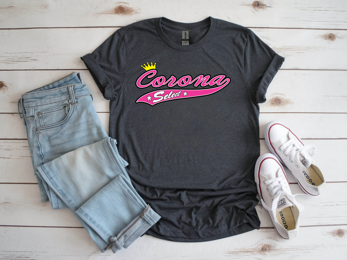 Corona Select Softstyle T-Shirt - Charcoal (Style 1)