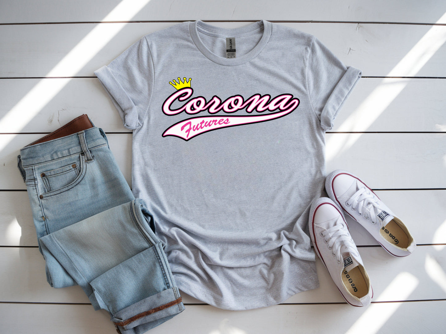 Corona Futures Softstyle T-Shirt - Gray (Style 2)