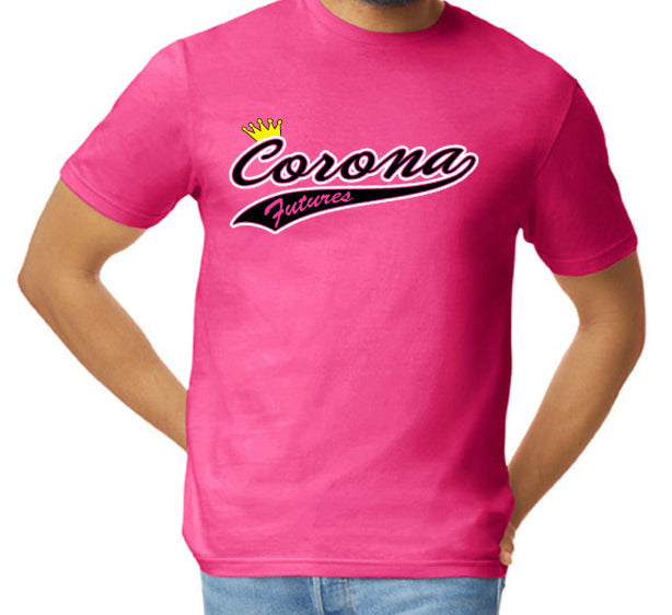 Corona Futures Softstyle T-Shirt - Pink (Style 4)