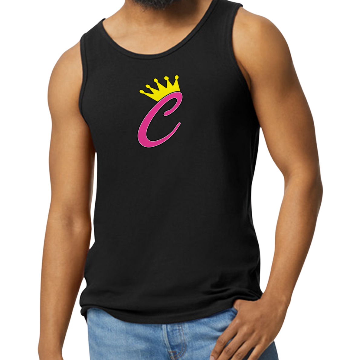 Corona Softball Men's Tank Top - Black (Style 3)
