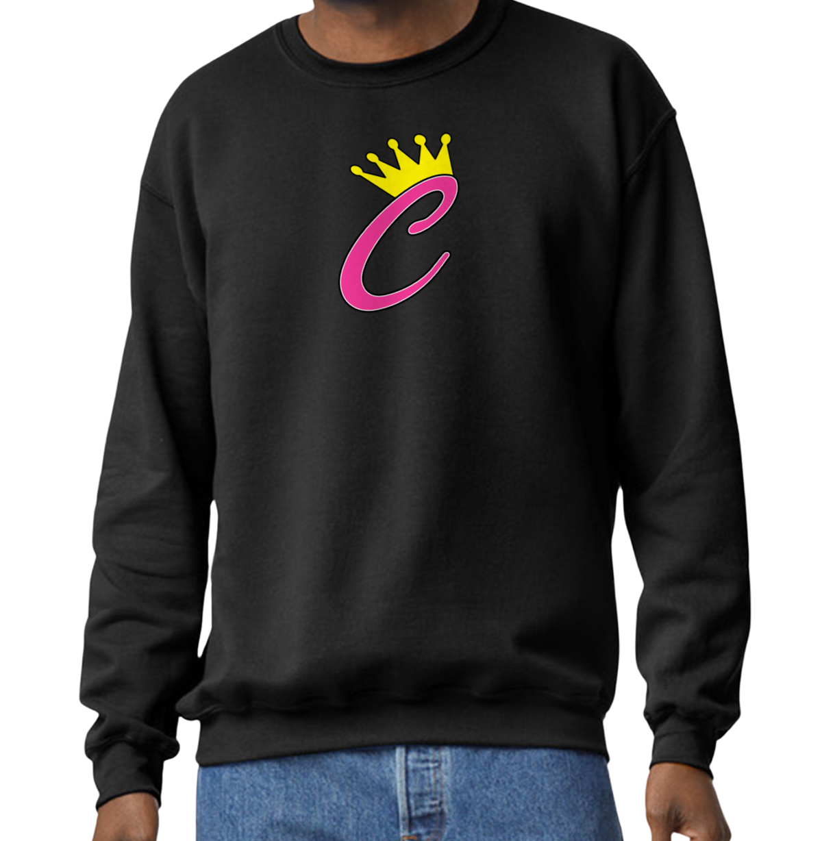 Corona Softball Crew Sweatshirt - Black (Style 5)
