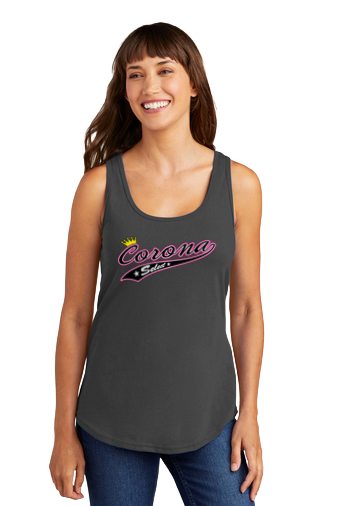 Corona Select Women's Tank Top - Charcoal (Style 3)