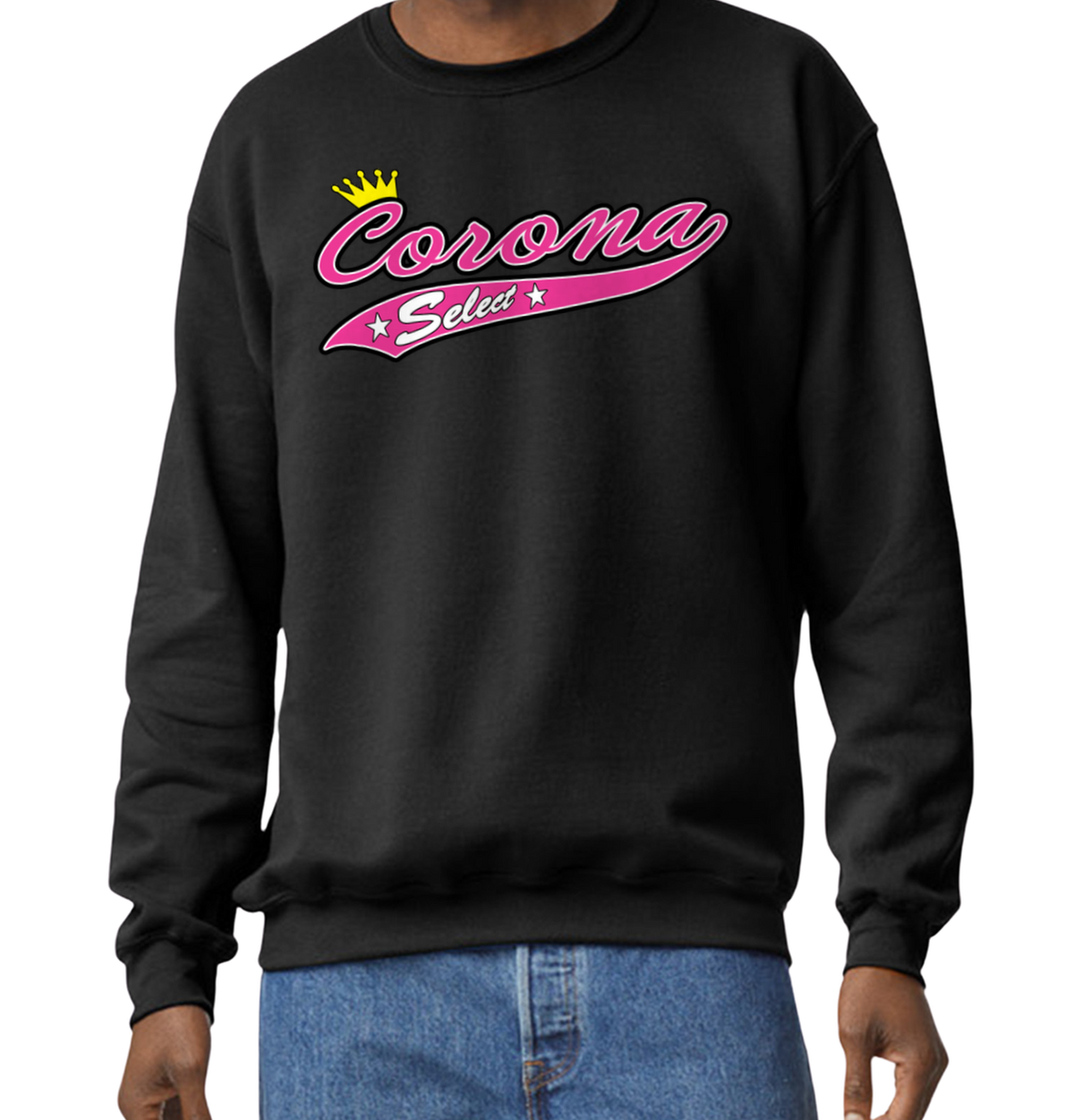 Corona Select Crew Sweatshirt - Black (Style 1)