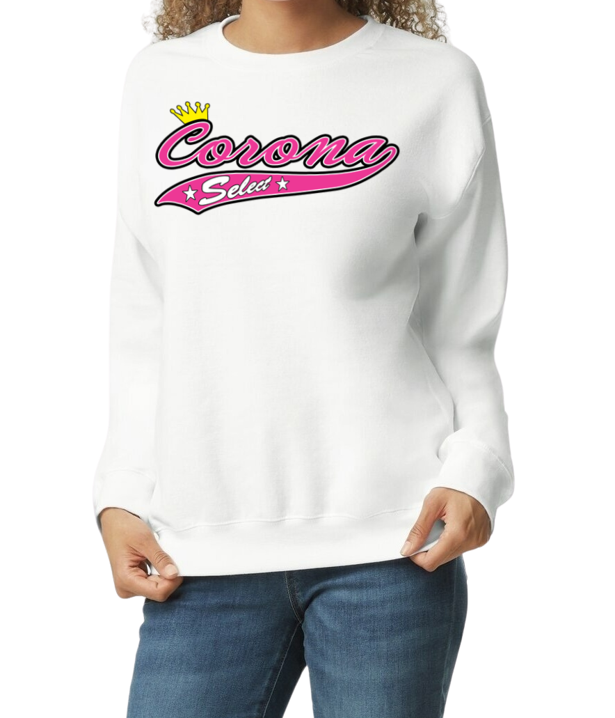 Corona Select Crew Sweatshirt - White (Style 1)
