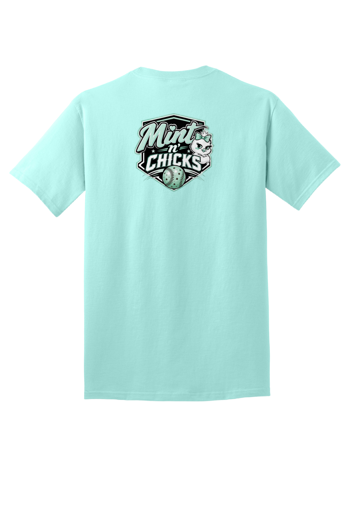 Mint N' Chicks Softstyle T-Shirt - Mint