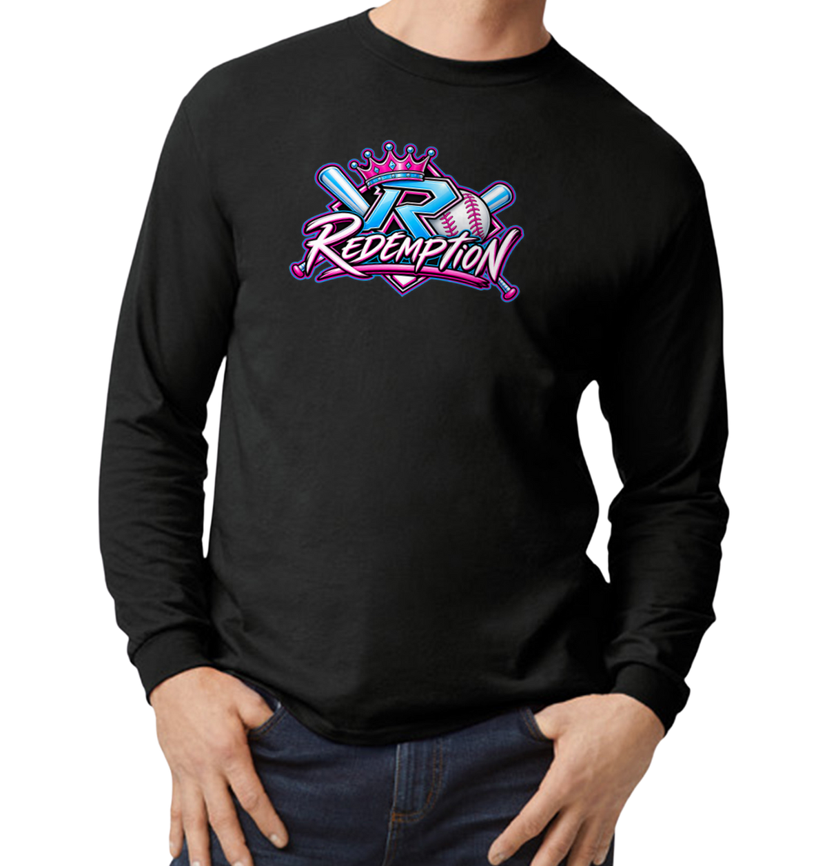 Redemption Long Sleeve T-Shirt - Black