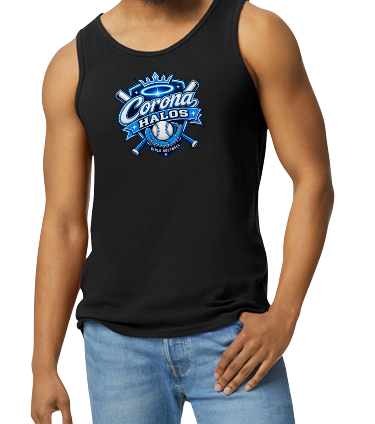 Corona Halos Men's Tank Top - Black