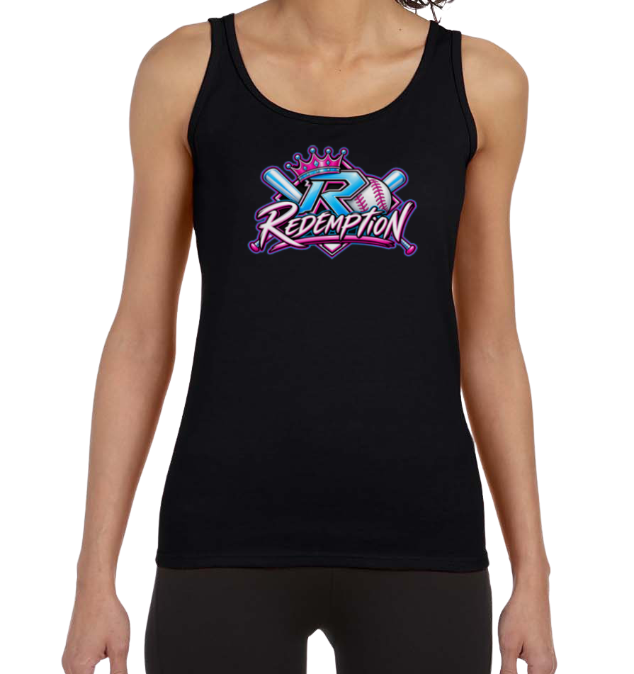 Redemption Softstyle Women's Fitted Tank Top - Black