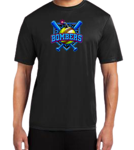 Bombers Dryfit Performance Tee - Black