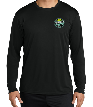 Mighty Mints Dryfit Long Sleeve Shirt - Black