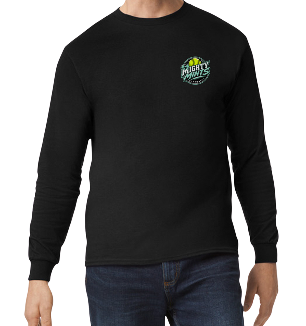 Mighty Mints Long Sleeve T-Shirt - Black