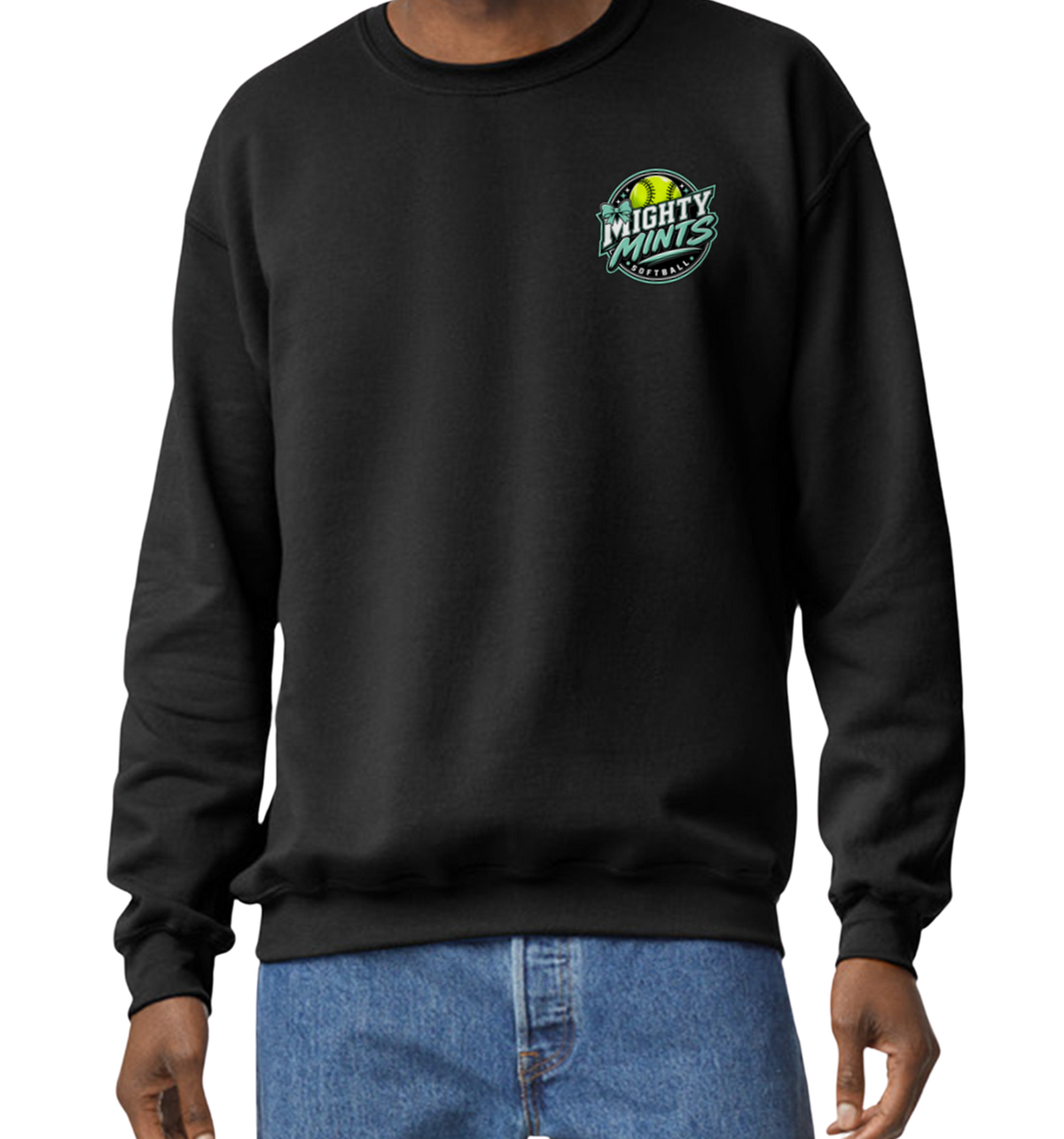 Mighty Mints Crew Sweatshirt - Black