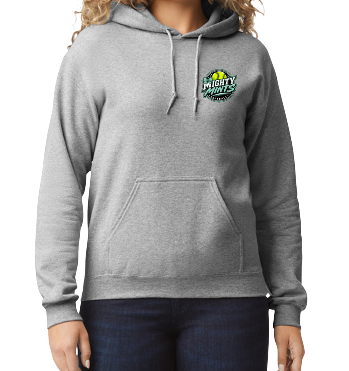 Mighty Mints Pullover Hoodie - Gray