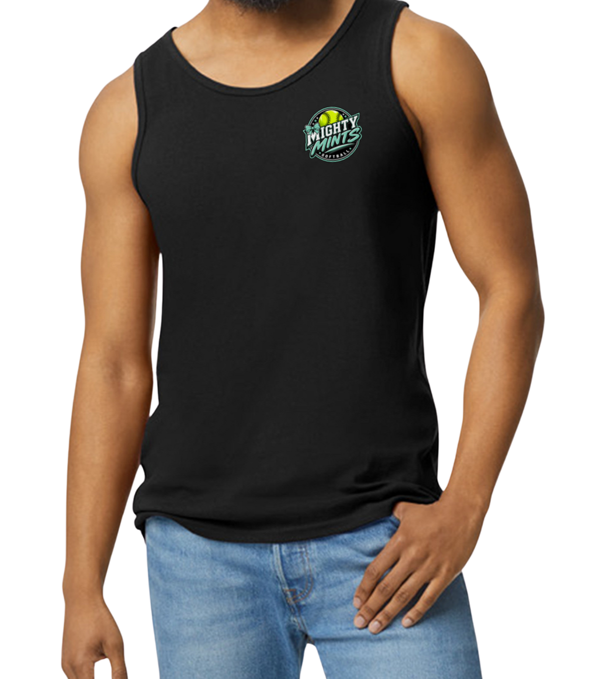 Mighty Mints Men's Tank Top - Black