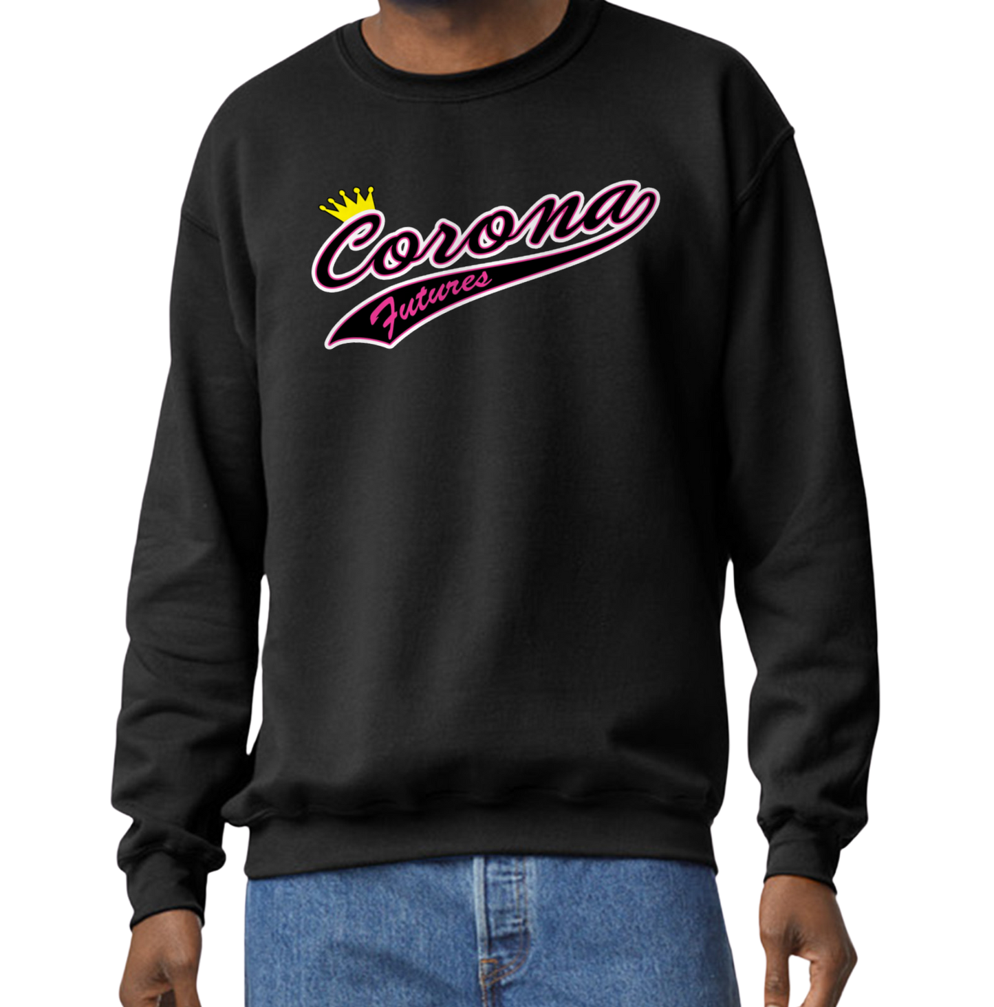 Corona Futures Crew Sweatshirt - Black (Style 4)