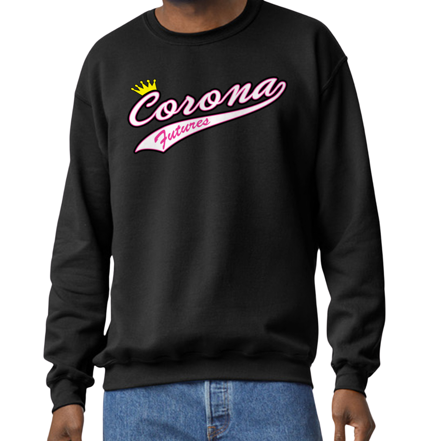 Corona Futures Crew Sweatshirt - Black (Style 2)