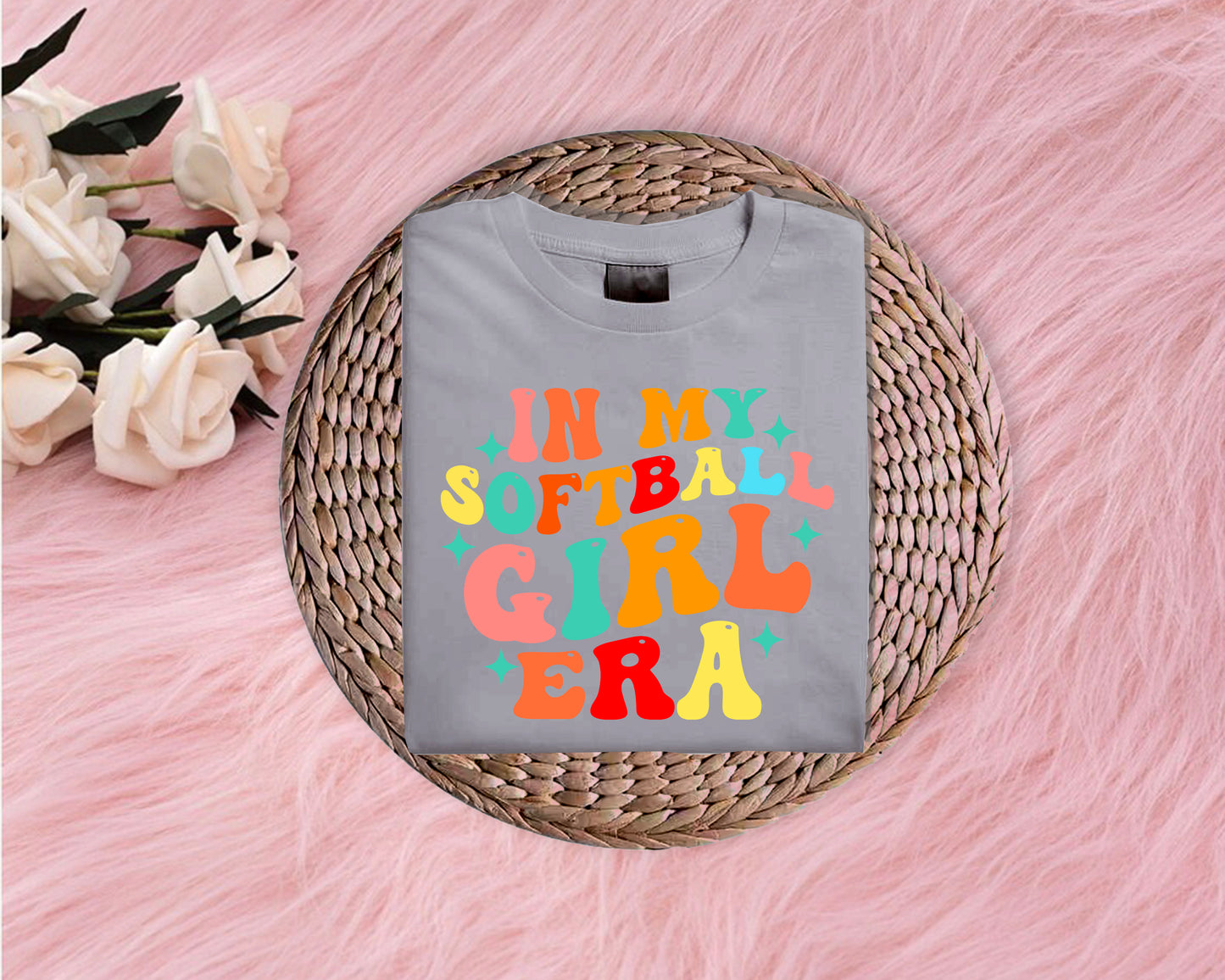 Softball Era Softstyle T-Shirt (Multiple Colors)