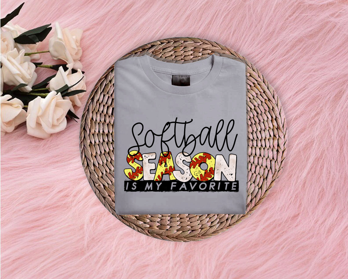 Softball Season Softstyle T-Shirt (Multiple Colors)
