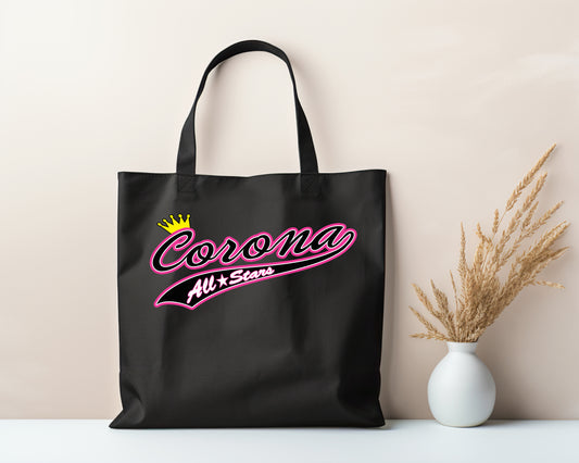 Corona All Star Zippered Bag - Black (Style 3)
