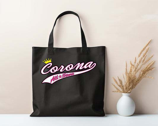 Corona All Star Zippered Bag - Black (Style 2)