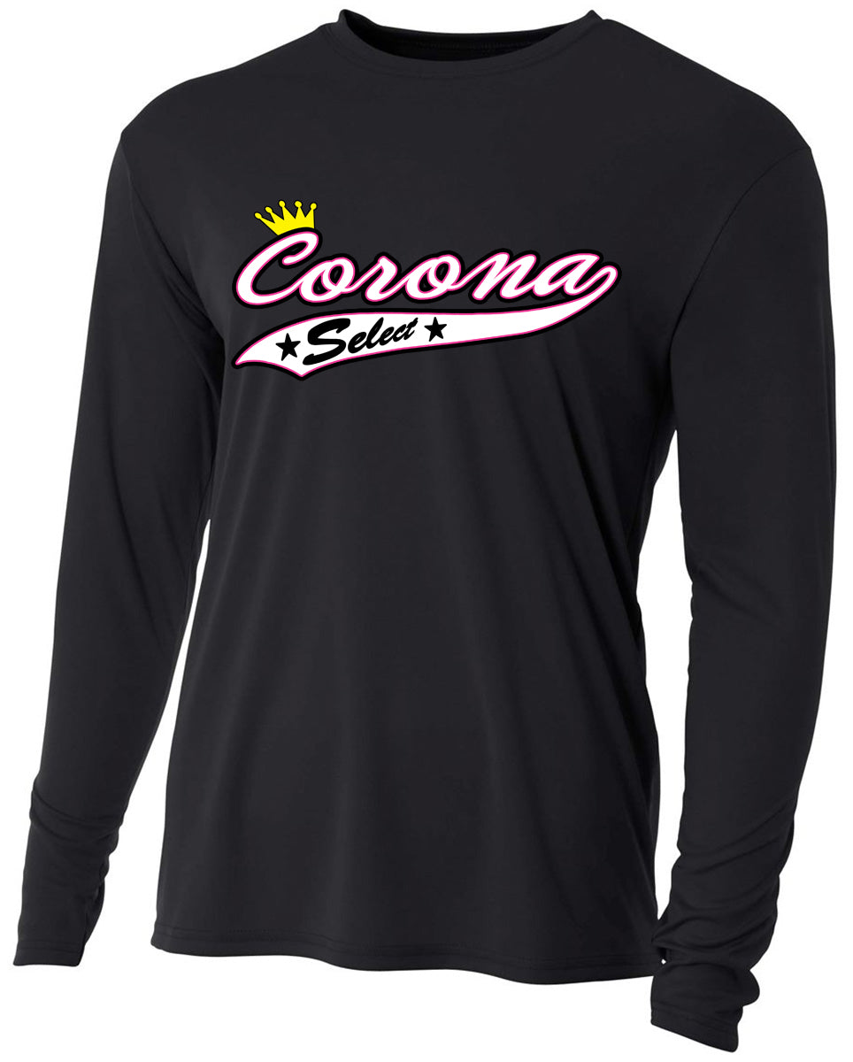 Select Long Sleeve T-Shirt - Black