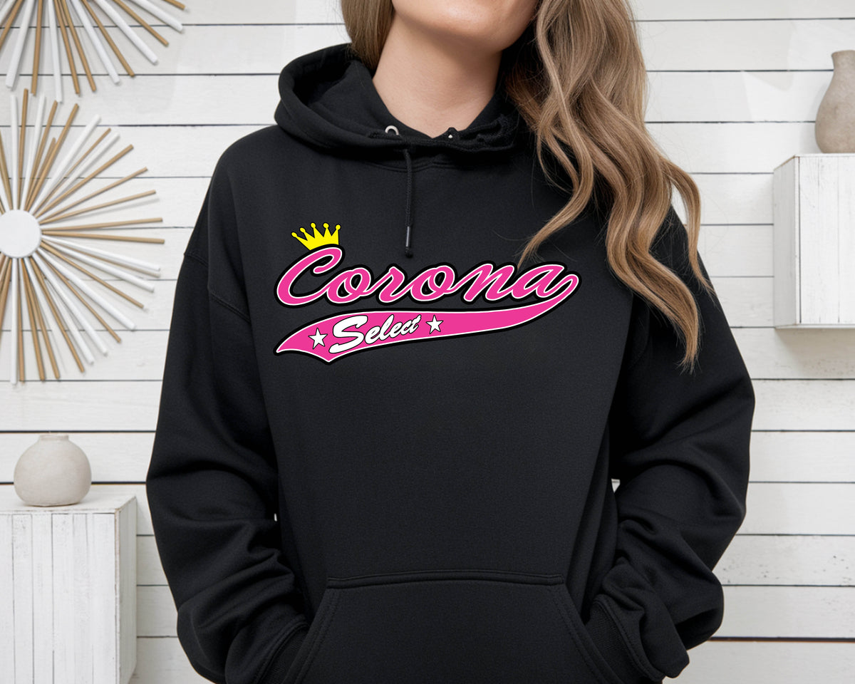 Corona Select Pullover Hoodie - Black (Style 1)
