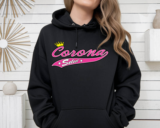 Corona Select Pullover Hoodie - Black (Style 1)