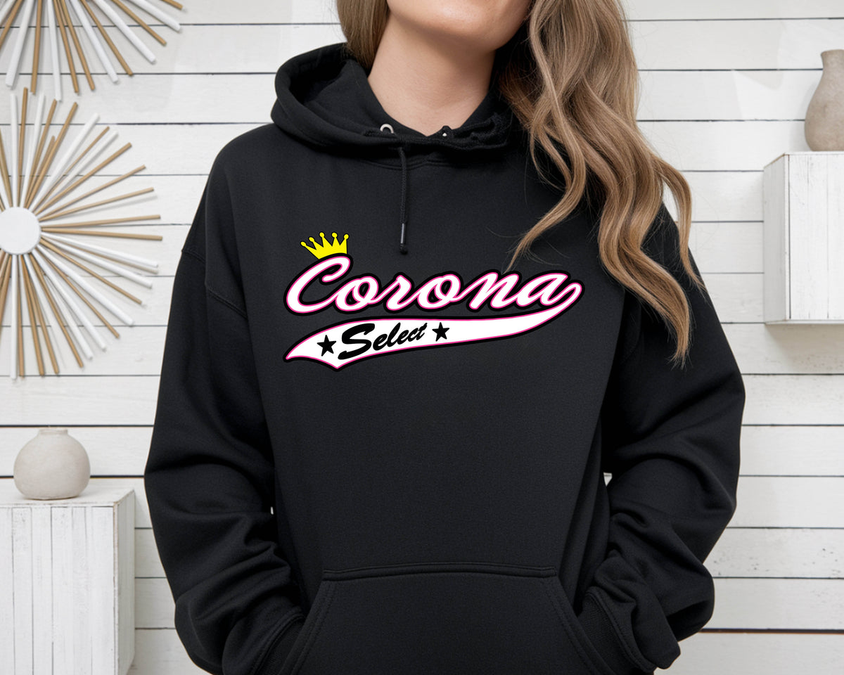 Corona Select Pullover Hoodie - Black (Style 2)