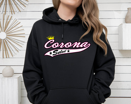 Corona Select Pullover Hoodie - Black (Style 2)