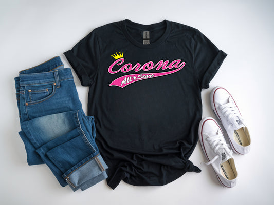 Corona All Stars Softstyle T-Shirt - Black (Style 1)