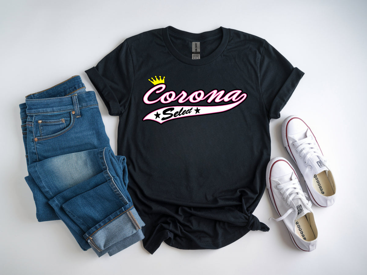 Corona Select Softstyle T-Shirt - Black (Style 2)