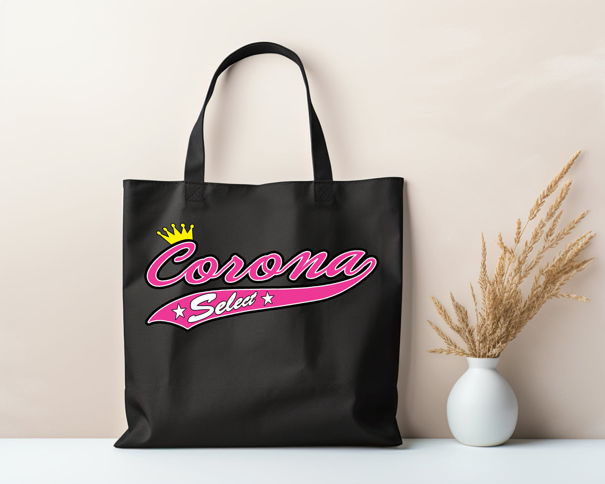 Corona Select Zippered Bag - Black (Style 1)