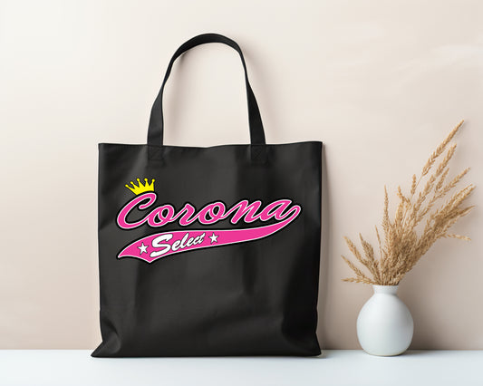 Corona Select Zippered Bag - Black (Style 1)