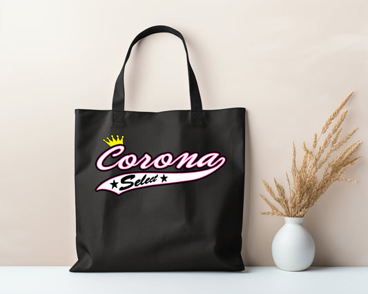 Corona Select Zippered Bag - Black (Style 2)