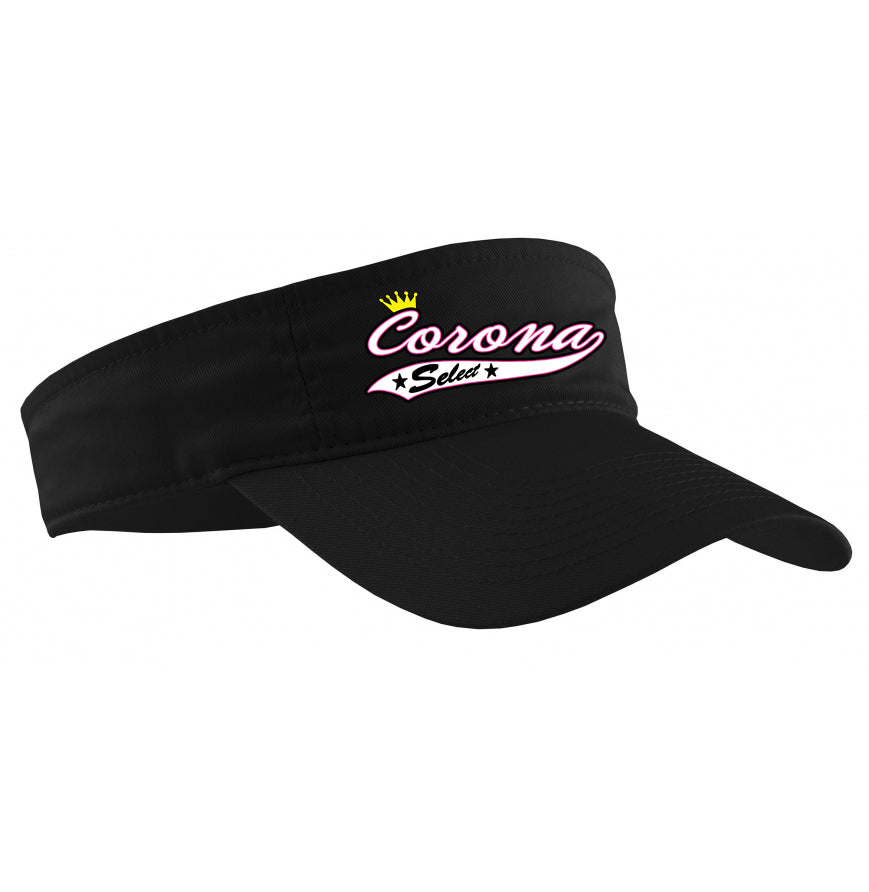 Corona Select Visor - Black (Style 2)