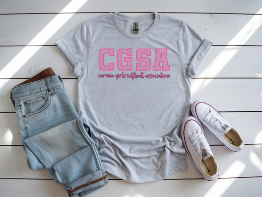 Corona Softball Softstyle T-Shirt - Gray (Style 3)