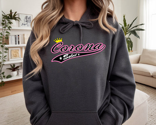 Corona Select Pullover Hoodie - Charcoal (Style 3)