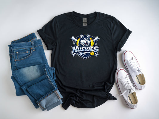 Huskies Softstyle T-Shirt - Black