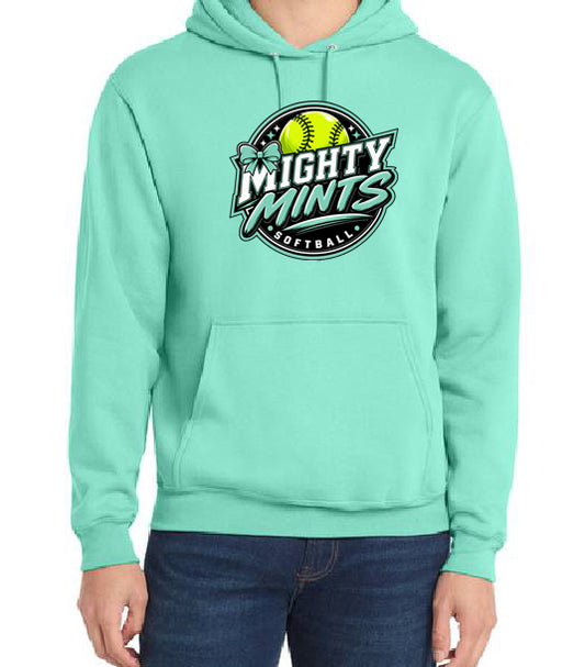Mighty Mints Pullover Hoodie - Mint