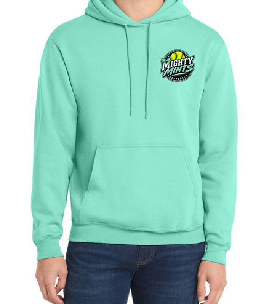 Mighty Mints Pullover Hoodie - Mint