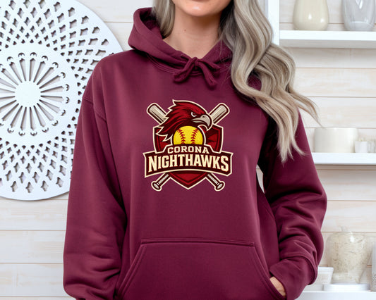Nighthawks Pullover Hoodie - Cardinal Red