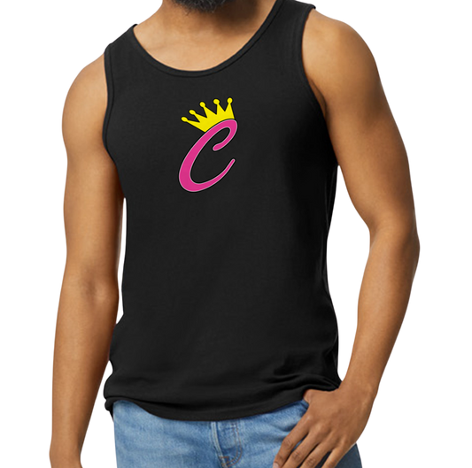 Corona Softball Men's Tank Top - Black (Style 3)