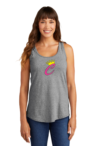 Corona Softball Women's Tank Top - Gray (Style 5)