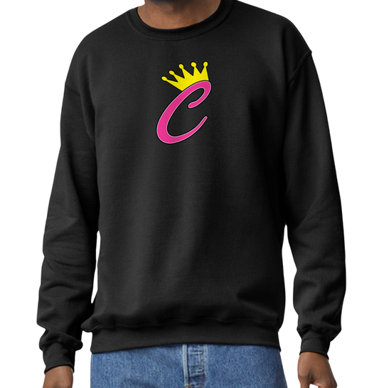 Corona Softball Crew Sweatshirt - Black (Style 5)
