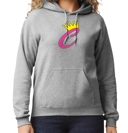 Corona Softball Pullover Hoodie - Gray (Style 8)