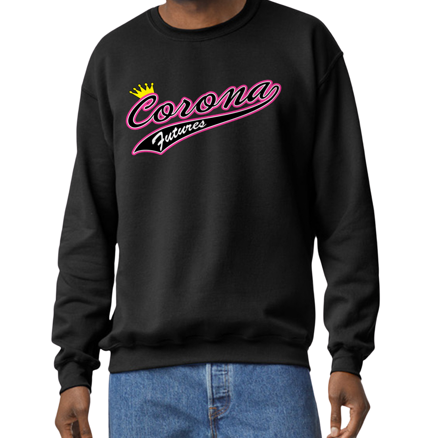Corona Futures Crew Sweatshirt - Black (Style 3)