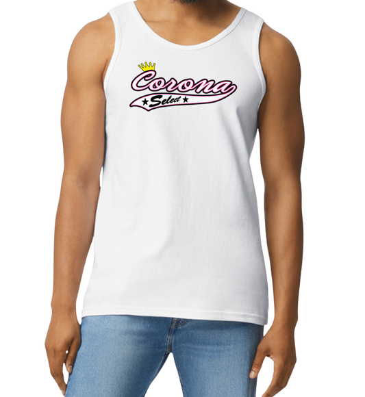 Corona Select Men's Tank Top - White (Style 2)